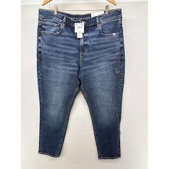 American Eagle Outfitters Denim - Women's American Eagle Size 18 SHORT 90's Skinny Dark Wash Stretch NWT